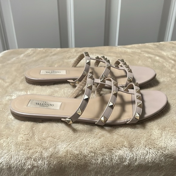 Valentino Rock Studded Sandals - Picture 7 of 16